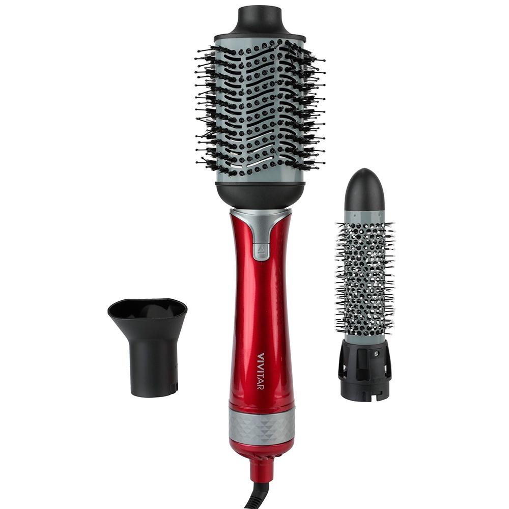 Escova Secadora de cabelo com 3 cabeças intercambiáveis 1000W