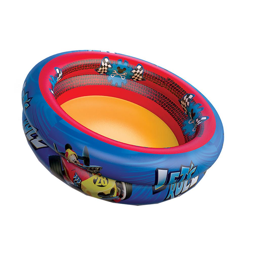 Piscina de 2 Gomos inflável 116L Mickey Etitoys