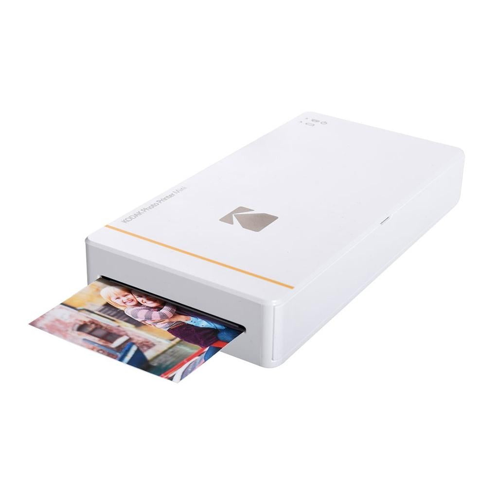 Mini Impressora De Fotos Kodak Wi-fi Para Smartphone Branca + Cartucho de 20 Fotos