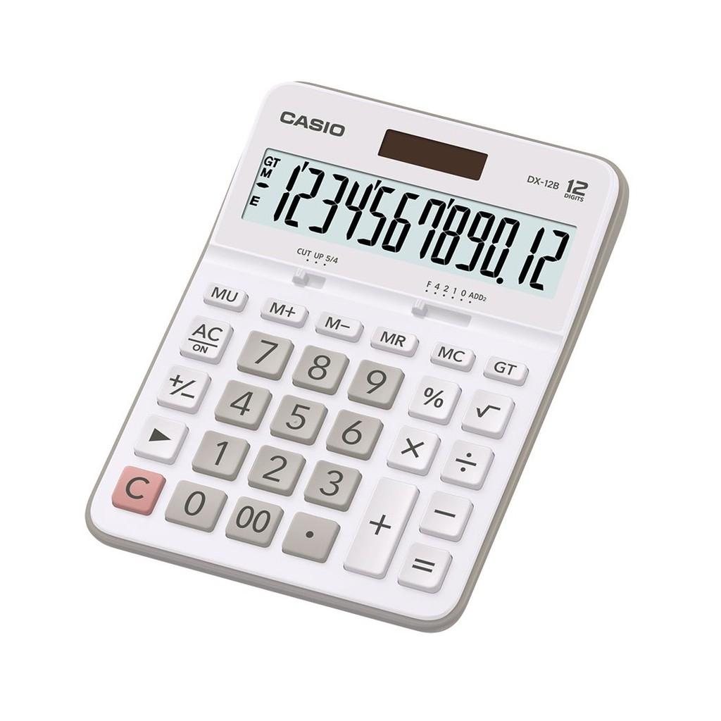 Calculadora de mesa com visor amplo de 12 dígitos