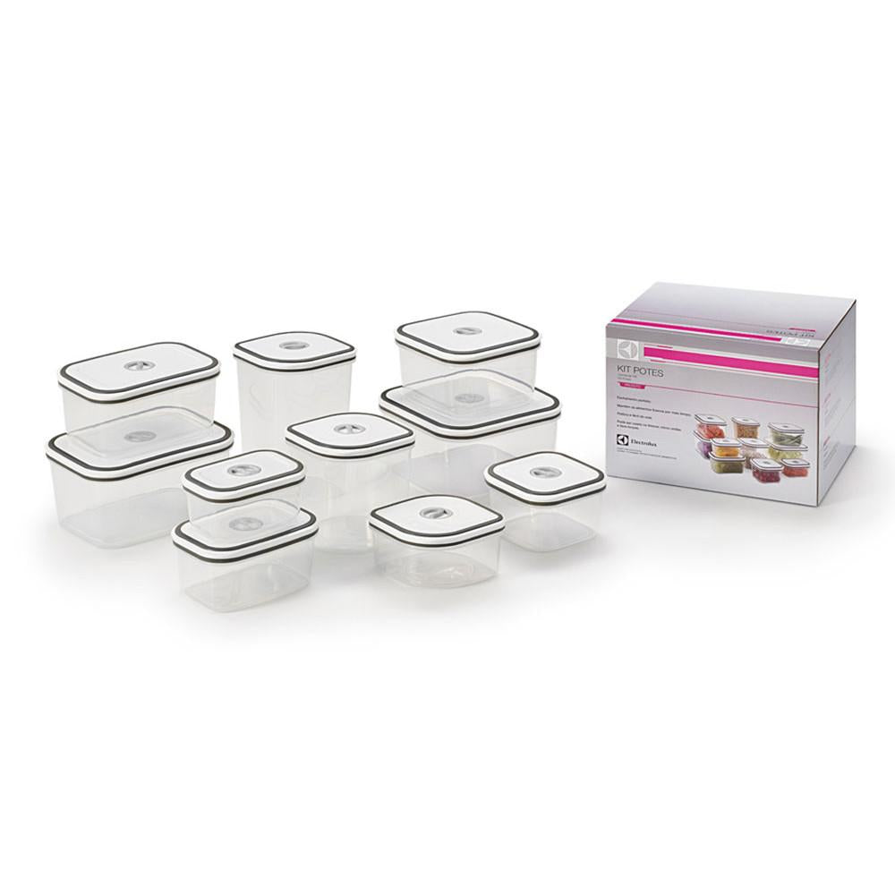 kit Potes Electrolux 10 peças