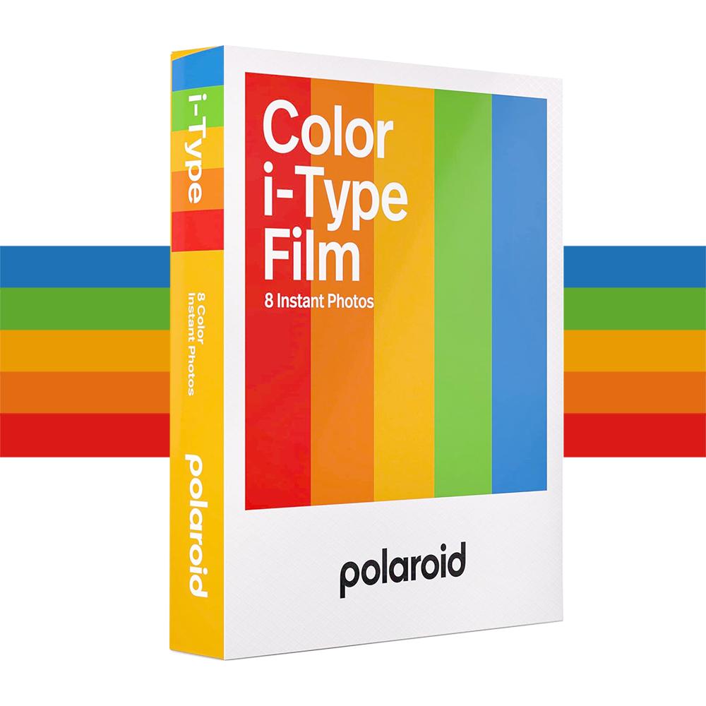 Filme Original Polaroid Color i-Type Film Para 8 Fotos Instantâneas