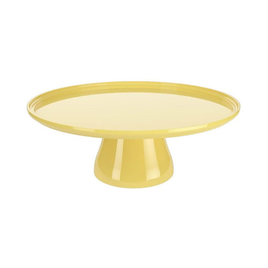 Boleira grande Cake 32 x 32 x 11,6 cm - Amarela Coza