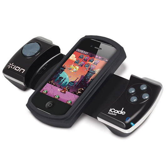 Joystick para iPhone ou iPod Touch com comandos remotos