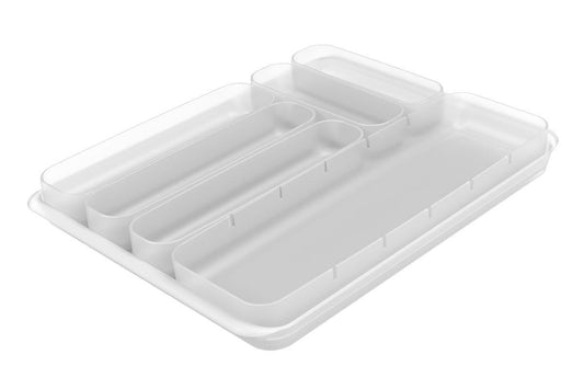 Organizador de Gavetas 7 peças Perfect Coza 37 x 28,5 x 4,2 cm - Natural