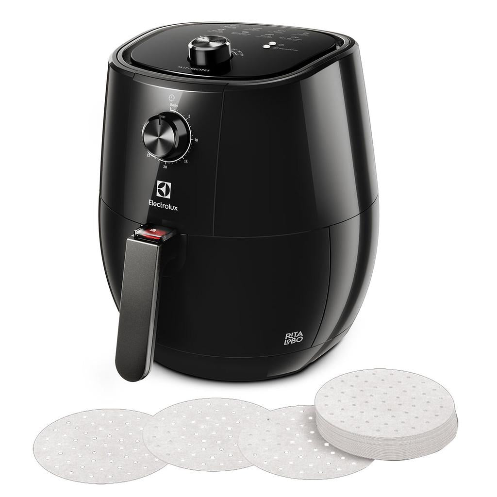 Fritadeira Elétrica Airfryer Efficient 3,2L 220V e Protetor Descartável Antiaderente
