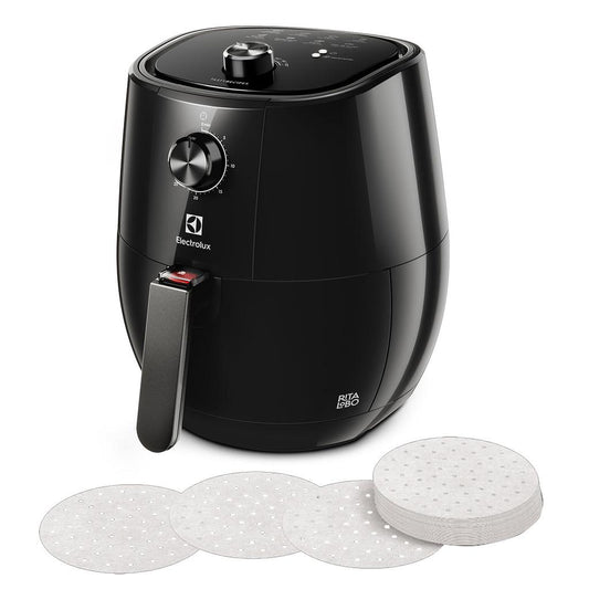 Fritadeira Elétrica Airfryer Efficient 3,2L 220V e Protetor Descartável Antiaderente