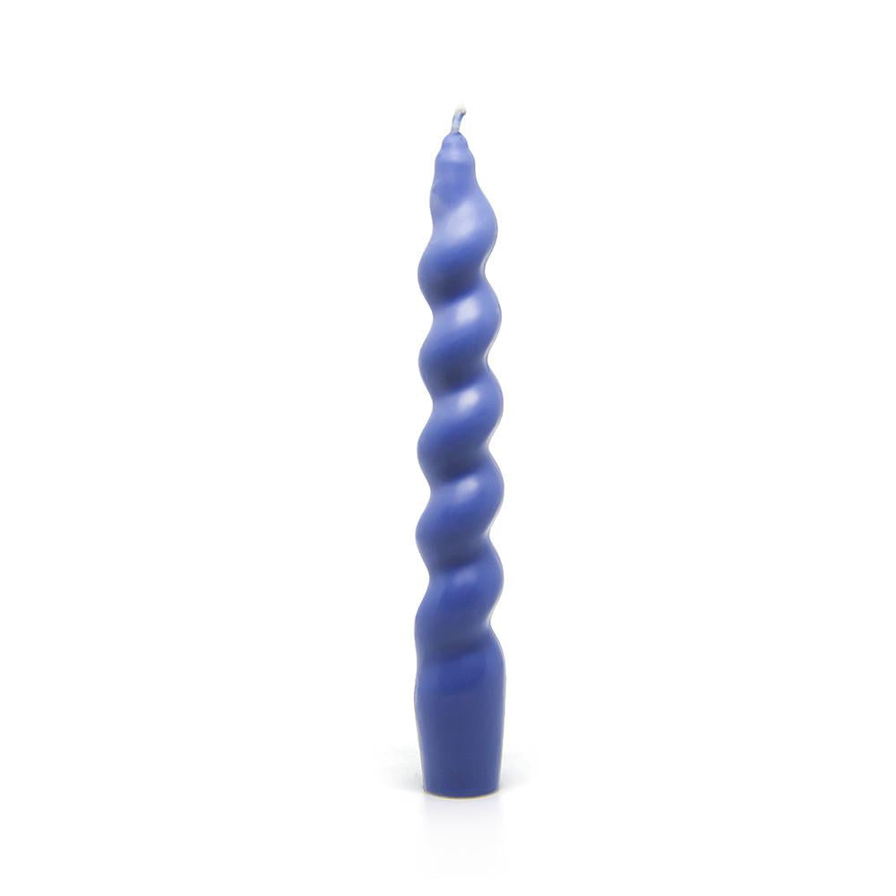 Vela Decorativa Castiçal Ondas 19,5Cm Com Design Moderno 85g