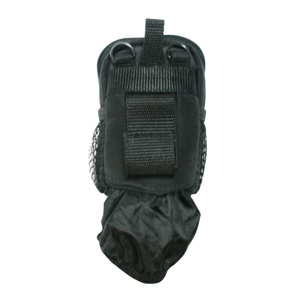 Estojo para câmera digital compacta com capa de chuva camuflada