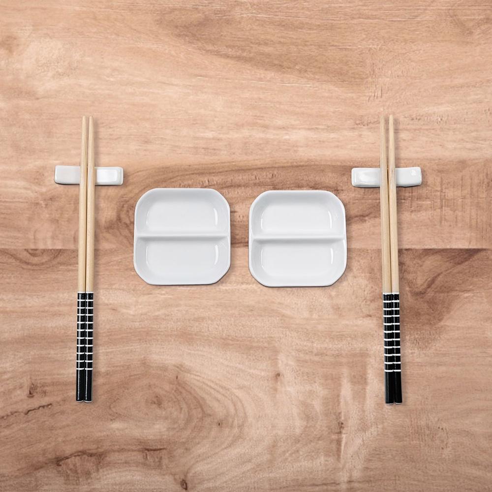 Conjunto de hashi para 2 pessoas Nankin 6 peças