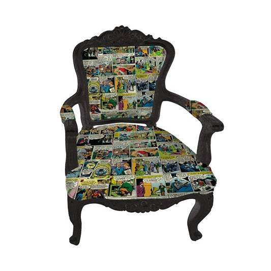 Poltrona Madeira/Espuma DC Comics Black Base 72 X 70 X 92 Cm