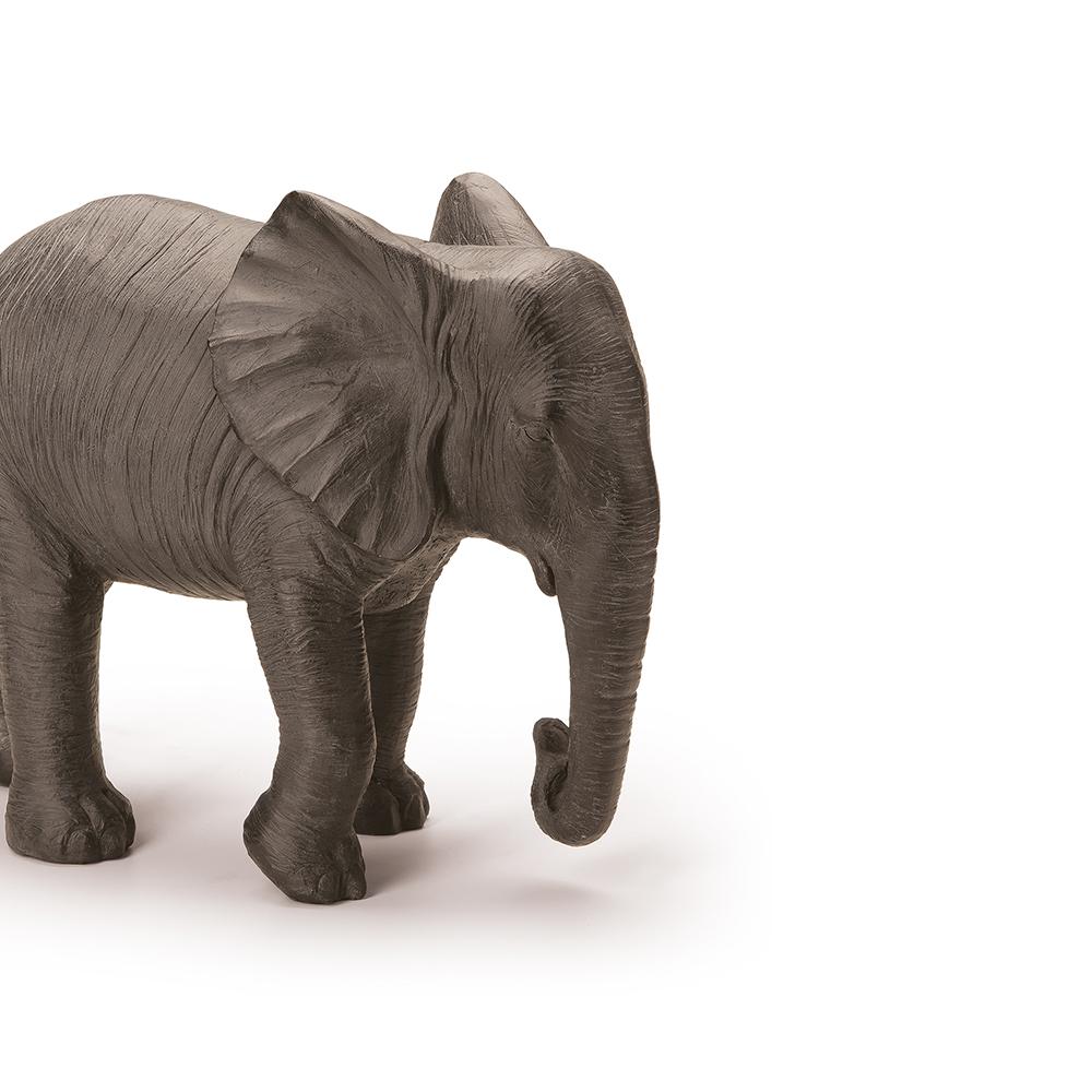 Escultura elefante em poliresina