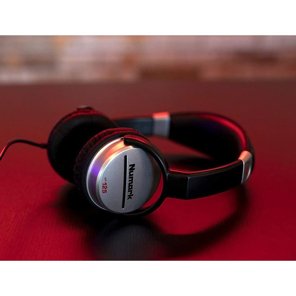 Fone de ouvido para DJ com 7 posições ajustáveis e cabo com 1,8 m de extensão