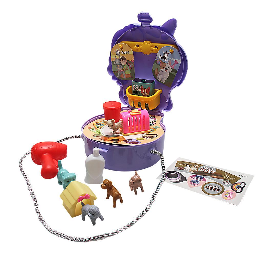 Brinquedo Kit Viagem Bolsa Unicórnio Design E Diversão 24 Peças Toyng