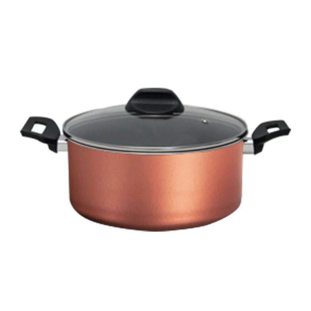 Jogo de Panelas 6 peças com Panela de Pressão - Clove - Brinox - Cobre