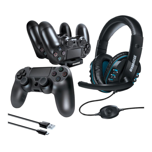 Kit Gamer de acessórios Dreamgear para PS4 DGPS4-6436