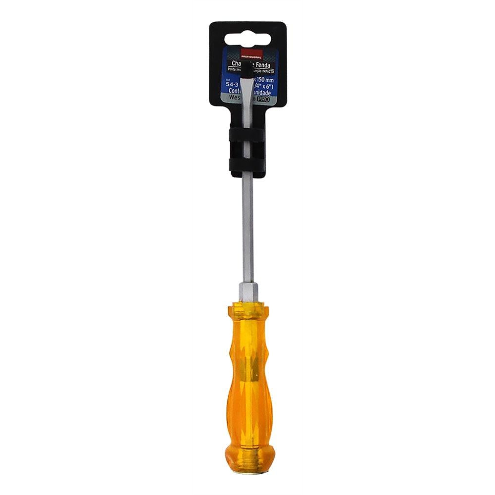 Chave De Fenda 6X150Mm Western