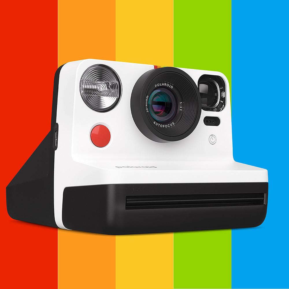 Câmera Instantânea Polaroid Now 2ª Geração Sustentável Com Alça De Pulso
