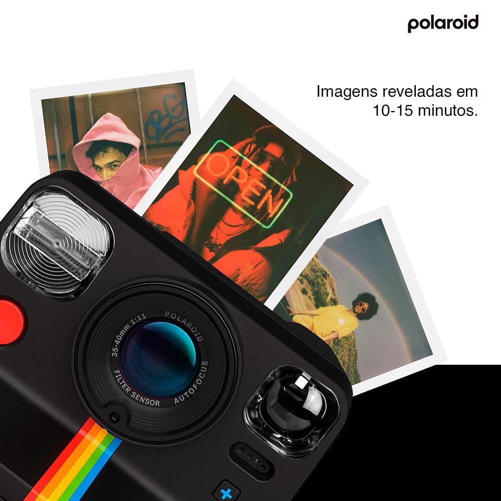 Câmera Instantânea Polaroid Now+ 2ª Geração Sustentável E Filme i-Type 16 Fotos