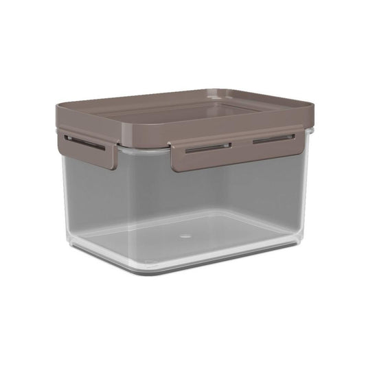 Pote Hermético Flap 18,5 x 14,5 x 11 cm 1,5 L - Cinza