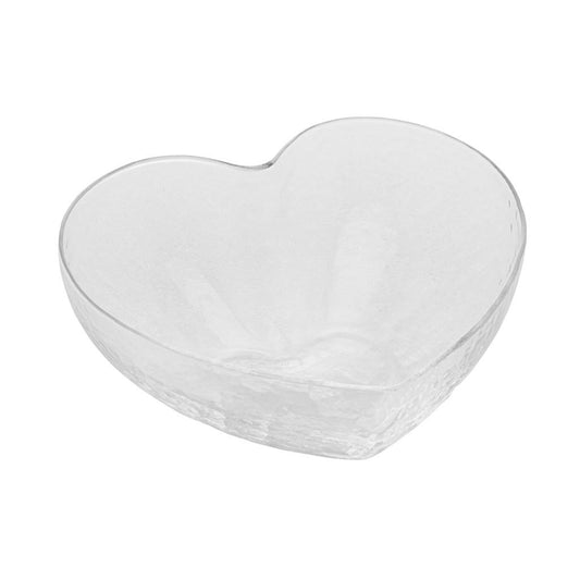 Bowl Vidro Heart 15x14x6cm