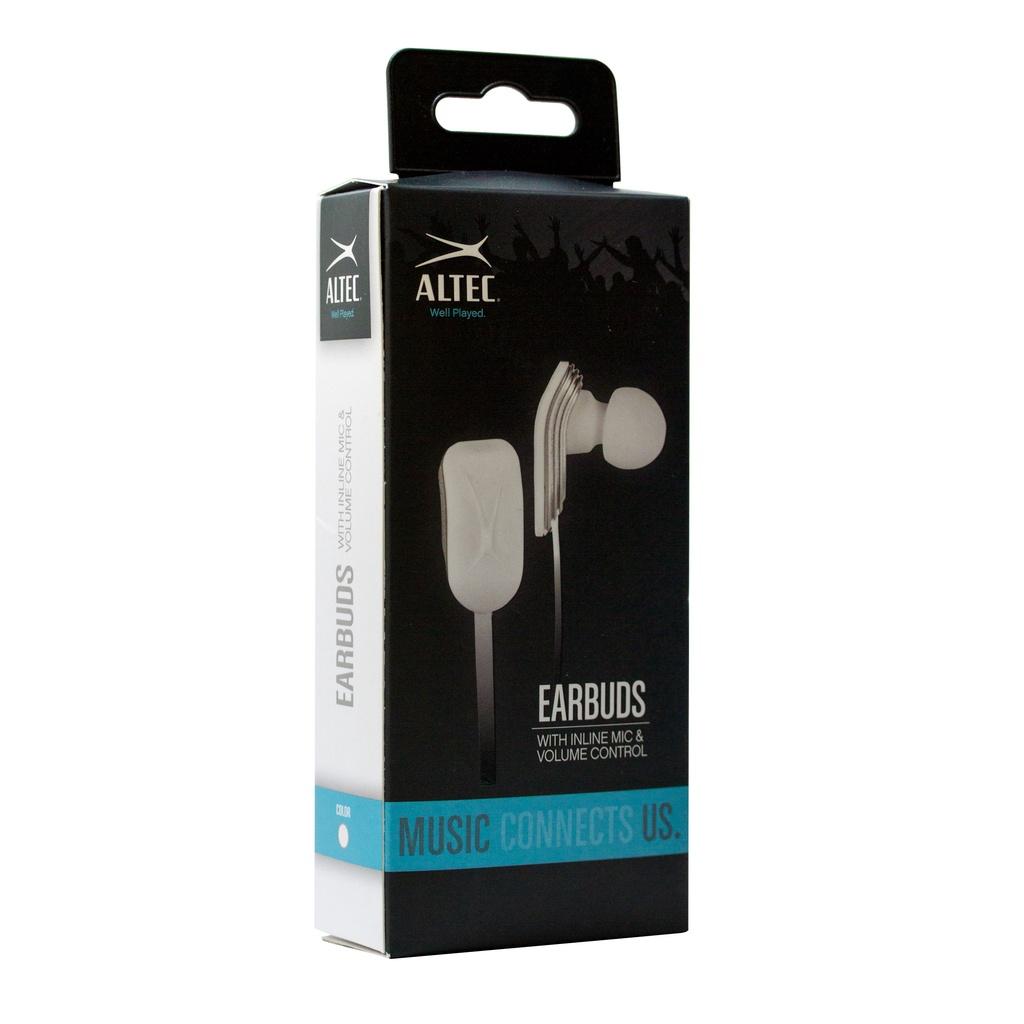 Fone de ouvido com microfone e controle de volume