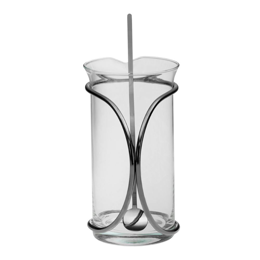 Jarra Agliana Riva Níquel Black 1.5L Com Mexedor Design Exclusivo