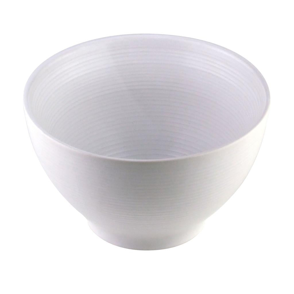 Conjunto com 2 bowls de cerâmica 13cm 620ml branco