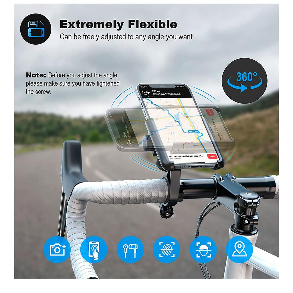 Suporte de guidão de bike para Smartphone de 3,5 a 7 polegadas