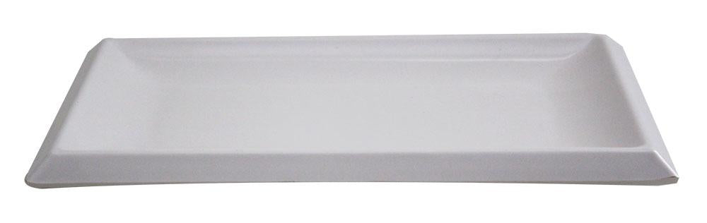 Travessa Brinox Retangular 30Cm Melamina Branca