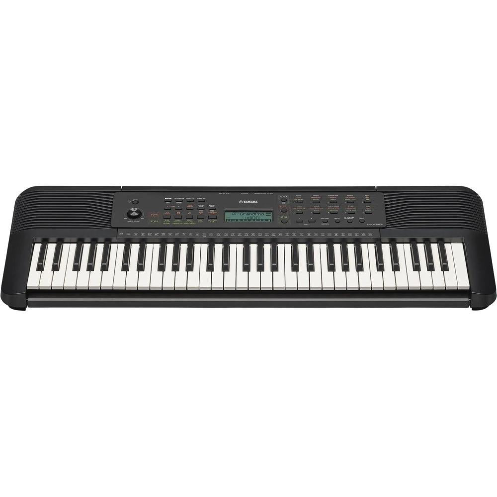 Teclado portátil Yamaha com 61 teclas, 410 vozes e 122 músicas