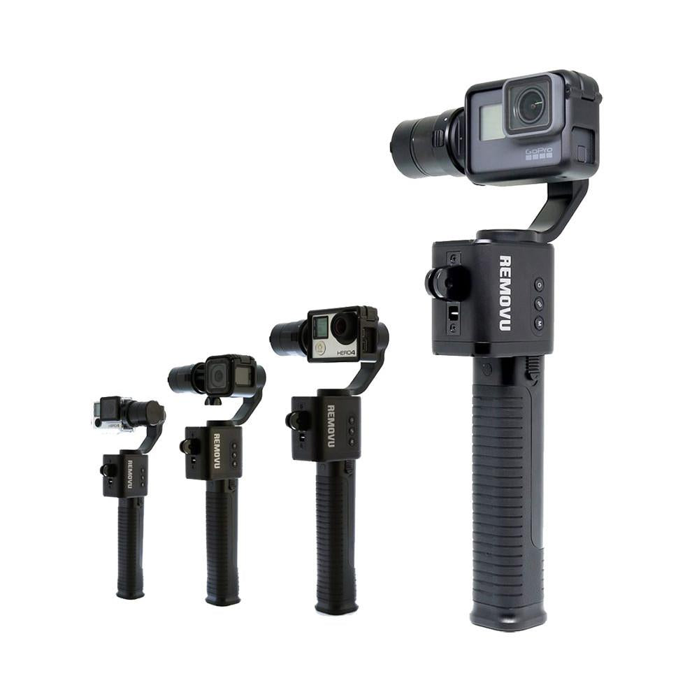 Estabilizador p/ câmeras GoPro Gimbal REMOVU S1 3 eixos c/ controle remoto s/ fio