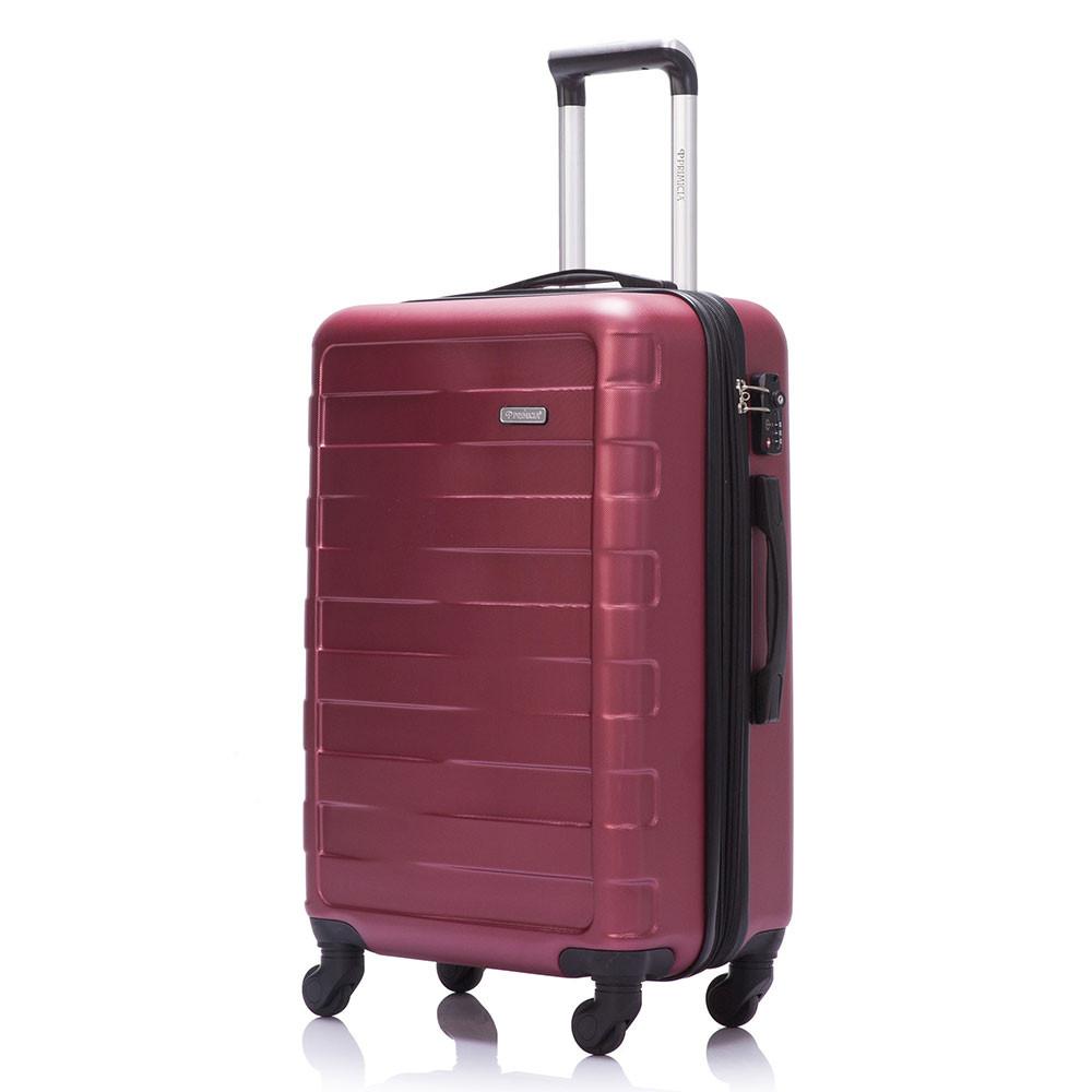 Mala viagem Primicia Montserrat ABS Rodas duplas 360° Grande - Vinho