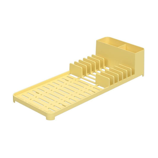 Escorredor de Louças Single 41,7 X 16,9 X 9 cm - Amarelo Coza