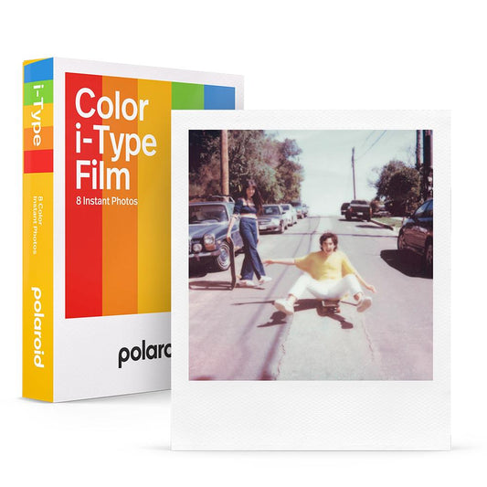 Filme Original Polaroid Color i-Type Film Para 8 Fotos Instantâneas