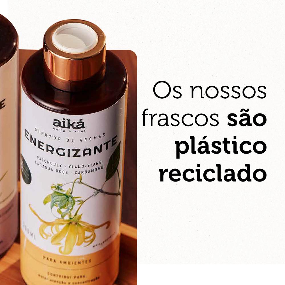 Aromatizador De Ambiente Spray 200ml Óleos Essenciais Aiká