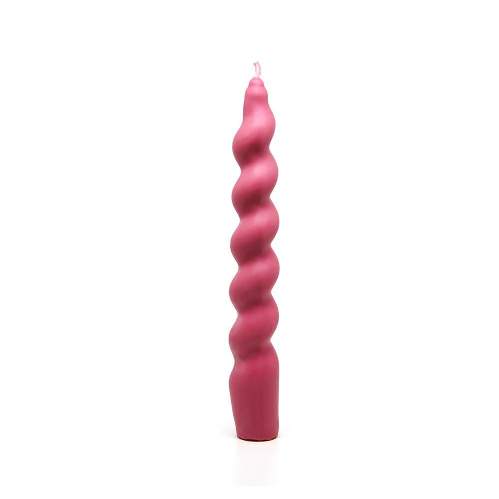 Vela Decorativa Castiçal Ondas 19,5Cm Com Design Moderno 85g