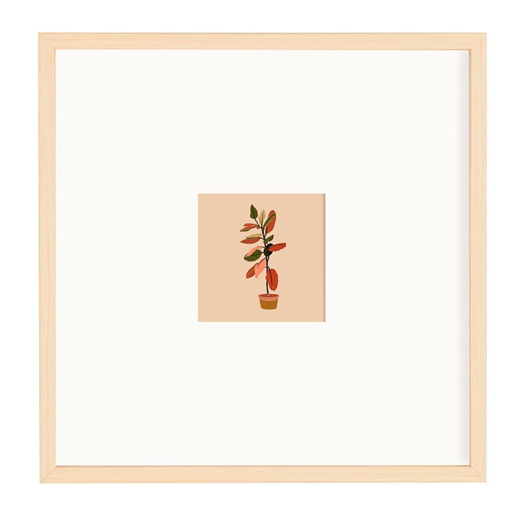 Kit quadros em MDF - 4 Peças de 32 x 32 x 2,5 cm