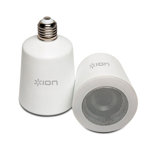 Par de lâmpadas LED 60Watts, bivolt com alto falante 10W e recepção remota de áudio