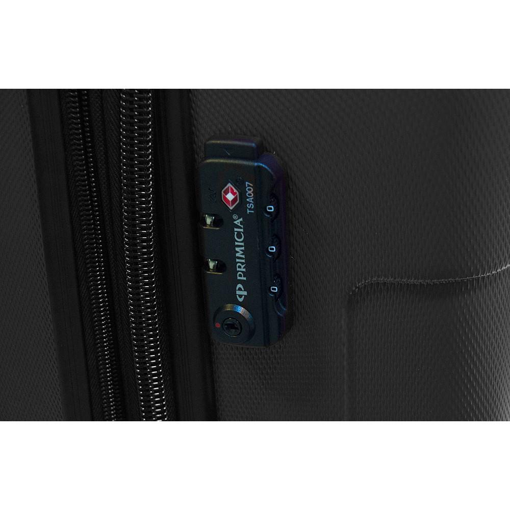 Mala viagem Primicia ABS Giro 360° Grande - Rosa e Travesseiro de pescoço