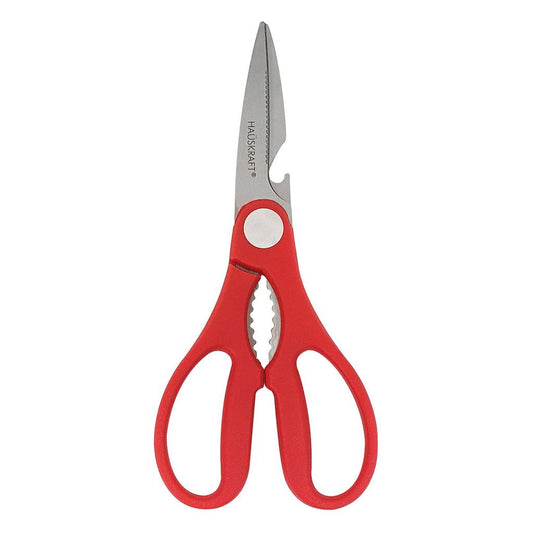 Tesoura multiuso 8 polegadas vermelha