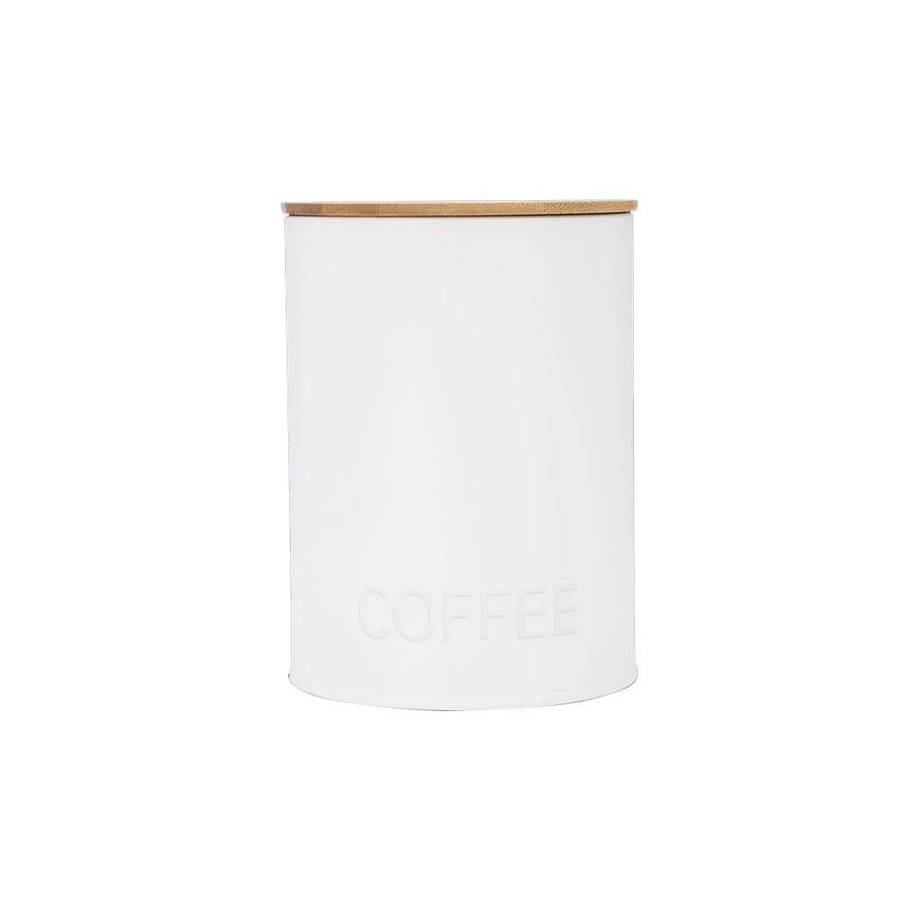 Pote Redondo Para Café Canister Branco - Haus Concept 11,4 x 15,2 cm