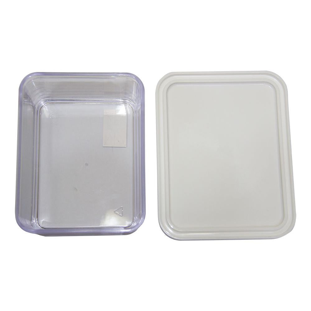 Pote Clear Grande 13 x 16,7 x 8,9 cm 1L - Branco Coza