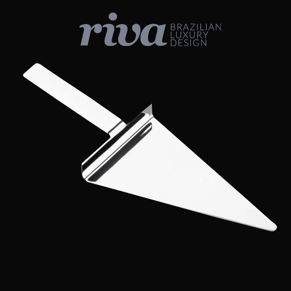Pá De Bolo Cassino Riva Aço Inox Design Elegante E Funcional