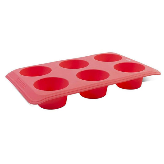 Forma 6 divisões Glacê 29,5 x 26 x 3,5 cm - Rosa Brinox