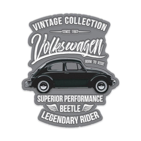 Placa Fusca Vintage em Alumínio