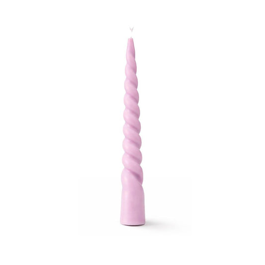 Vela Decorativa Espiral 20Cm Com Design Fino Exclusivo 65g