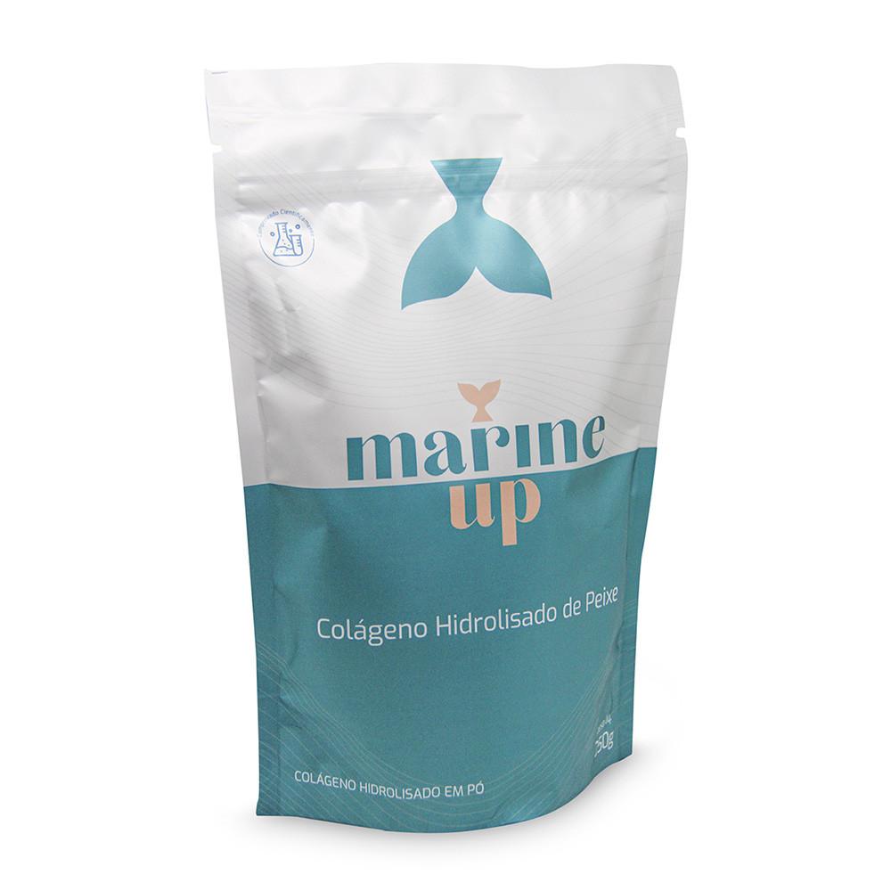 Colágeno Hidrolisado Tipo 1 E 3 De Peixe 250g Em Pó Solúvel