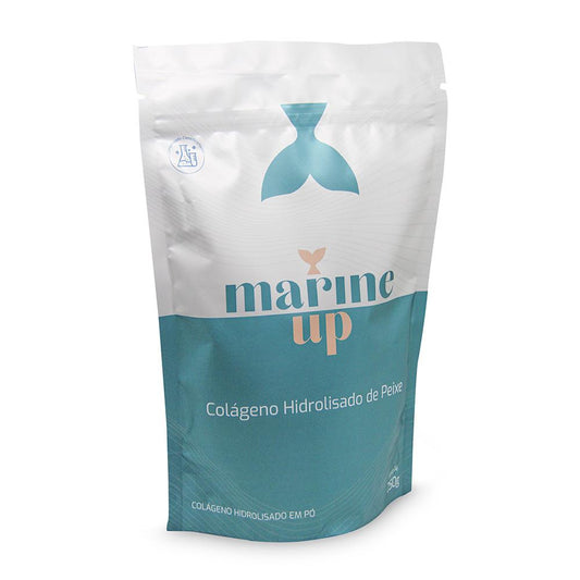 Colágeno Hidrolisado Tipo 1 E 3 De Peixe 250g Em Pó Solúvel