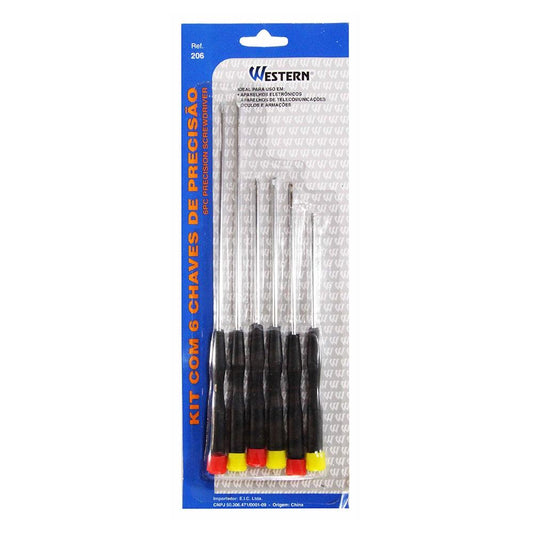 Kit com 6 Chaves de Precisão